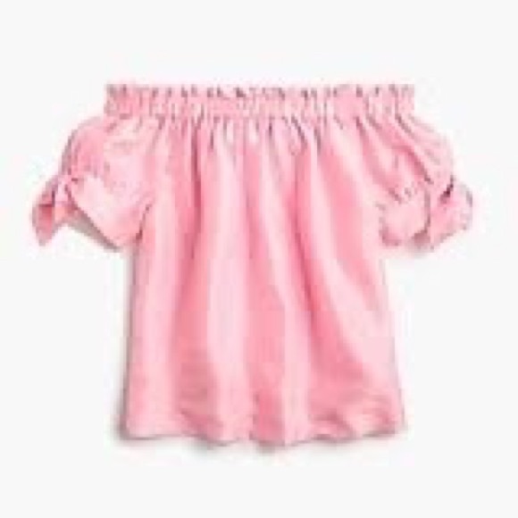 J. Crew Silk Pink Summer Blouse NEW! | E20-15 - Picture 4 of 8